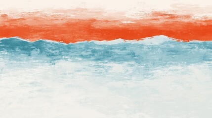 Poster - Bold Digital Brush Strokes Illustrating Creative Artistry in Vibrant Colors