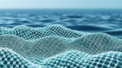 Poster - Dreamlike Digital Textures Capturing Fluid Motion of Water Waves