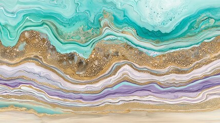 Poster - Abstract Fluid Visuals of Data Driven Scientific Experimentation in Nature