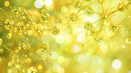 Poster - Illuminating Connections with Vibrant Colors of Light and Nature's Beauty