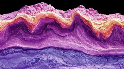Poster - Intricately Woven Layers of Colorful Data Displays and Abstract Patterns