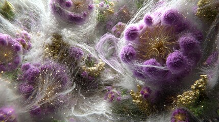 Poster - Visualization of Scientific Networks with Pulsing Organic Structures and Colors