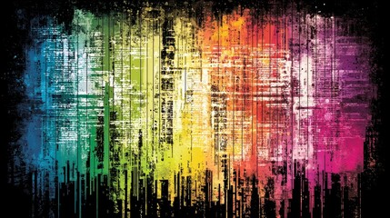 Poster - Vivid and Dynamic Designs Illustrating Data Richness and Visual Impact