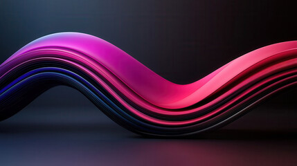Aufkleber - Dynamic liquid waves with realistic depth and motion create vibrant visual experience. interplay of colors, including pink, purple, and blue, adds captivating touch