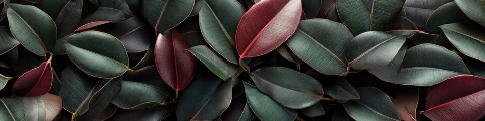Poster - Autumn foliage, leaf arrangement, natural beauty