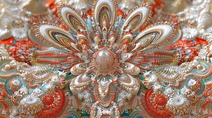 Poster - Plunge Into Cosmic Mysteries with Intricate Illustrated Patterns and Textures