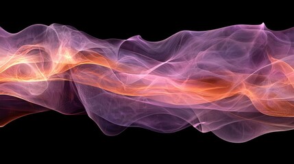 Poster - Colorful Visual Representation of Wave Functions in Abstract Style