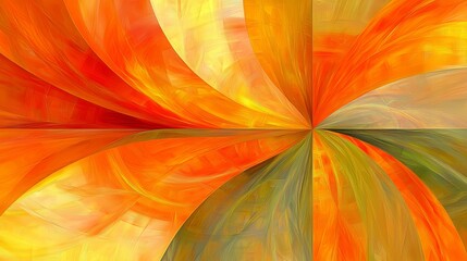 Poster - Vibrant Energy Dynamics Illustrated in New Age Artistic Patterns