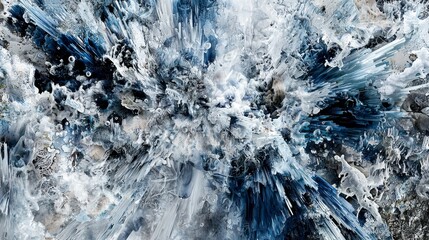 Poster - Evocative Digital Landscape Exploration of Abstract Molecular Patterns