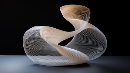 Poster - Abstract Representation of High Energy Physics Through Dynamic Motion Sculpture