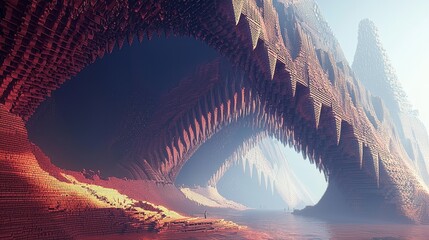 Poster - High Energy Landscapes with Dynamic Transformations in Vibrant Volumes