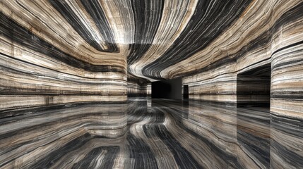 Poster - Merging Digital Realms with Classical Mechanics in a Striking Landscape