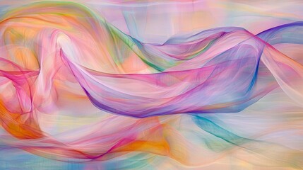 Poster - Dynamic Visualization of Quantum Field Theory with Colorful Waves in Motion