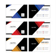 © Tahmina - Modern creative business card design template, Clean professional business card template, visiting card, and business card template.