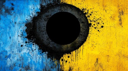 Poster - The Intriguing Beauty of Black Holes in Abstract Art Form