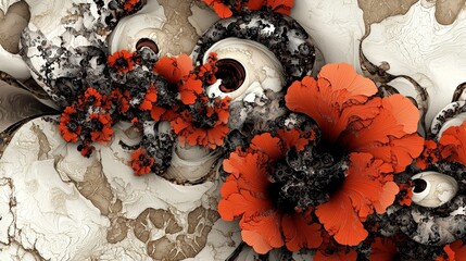 Poster - The Beauty of Quantum Algorithms Visualized in Abstract Fractal Art