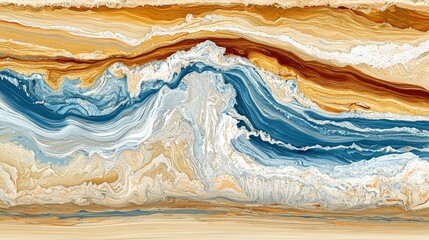 Poster - The Beauty of Thermodynamics Illustrated Through Flowing Color Patterns