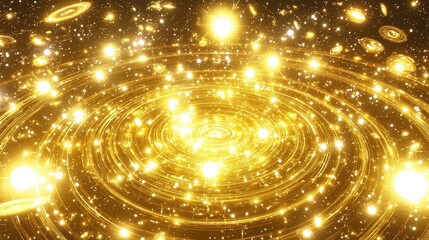 Poster - Luminescent Dance of Galaxies Visualized in a Cosmic Landscape