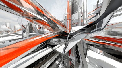 Poster - The Essence of Kinetic Energy Captured in Dynamic Abstract Motion