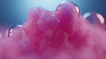 Poster - The Interconnected Dance of the Universe Revealed in Abstract Colors