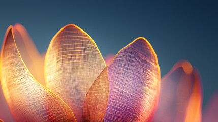 Poster - The Subtle Energy of Life Visualized Through Delicate Floral Patterns