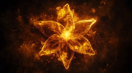 Poster - Vivid Representation of Atomic Structure in Fiery and Dynamic Visualization