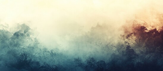 Poster - Abstract textured background with gradient colors from light to dark and soft cloud-like formations ideal for design Copy Space