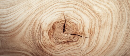 Poster - Wood grain texture with knot and cracks natural patterns and light coloration ideal for backgrounds and design elements Copy Space