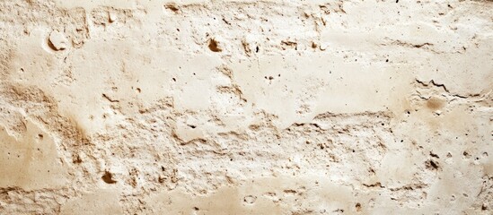 Poster - Textured beige wall surface with visible imperfections and rough spots ideal for background use with Copy Space.