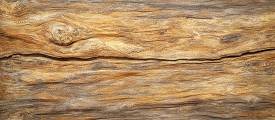 Poster - Wooden texture background with natural patterns and grains in shades of brown and gray suitable for various design projects. Copy Space