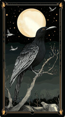 Wall Mural - tarot illustrations in modern style