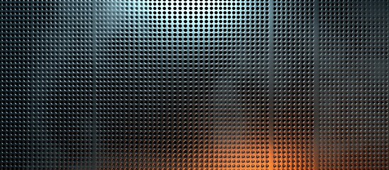Aufkleber - Abstract metallic grid texture pattern with gradient lighting effect