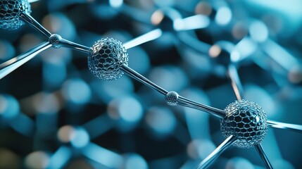 Poster - Researchers developing high-performance materials with nanotechnology.