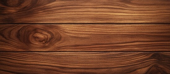 Poster - Brown wooden texture background with dramatic grain patterns and knots suitable for various design applications Copy Space