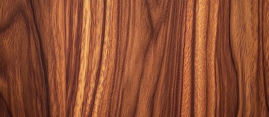 Poster - Wood texture background with rich brown tones and natural grain patterns suitable for various design applications Copy Space