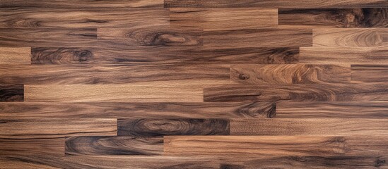 Poster - Wooden texture background with varying tones of brown and patterns, ideal for design projects or home decor applications, Copy Space