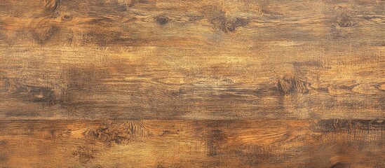 Poster - Wooden texture background with warm brown tones and natural grain patterns suitable for various design uses Copy Space