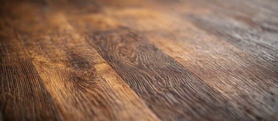 Poster - Wooden texture background with rich brown tones and detailed grain patterns suitable for various design applications Copy Space