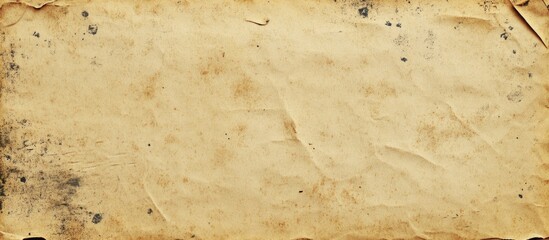 Aufkleber - Old textured paper background with wrinkles and stains suitable for vintage design projects Copy Space