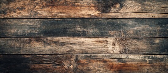 Poster - textured wooden planks background with rich natural tones and rustic appearance ideal for design pro