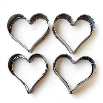 Heart Cookie Cutter Quartet