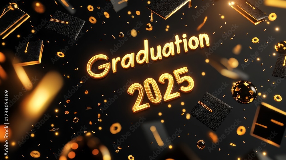 Celebratory graduation ceremony for the class of 2025 exciting event ...
