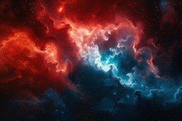 Wall Mural - background of galaxy and stars