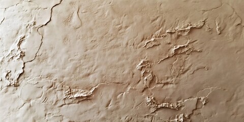 Poster - decorative plaster creating textured beige wall background