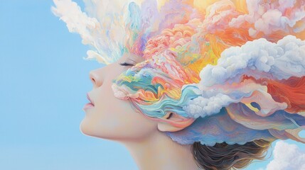 Poster - Envisioning a Bright and Prosperous Future Through Imagination and Creativity