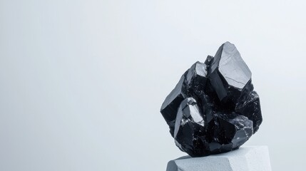 Poster - Detailed Presentation of a Carbon Diamond-Like Structure on a Minimalist Background