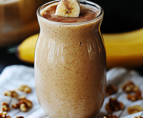 Canvas Print -  Cinnamon Roll Smoothie