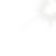 Wall Mural - png star rays streaking light universe flare.
