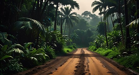 Canvas Print - sunlight in the forest