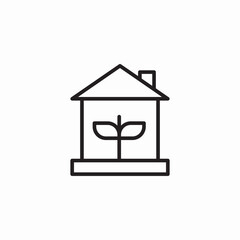 house garden icon sign vector